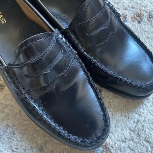 G.H. Bass & Co. Black Leather Loafers